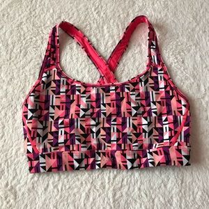 Pink Victorias secret sports bra